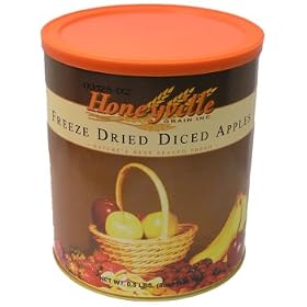 Freeze Dried Apple Chunks - 48 Ounce Case