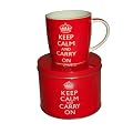 Keep Calm and Carry On Mug in Tin- (LP98845)