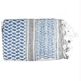 Shemagh, Blue/White