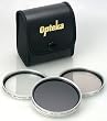 Opteka High Definition Professional - Filter kit - fluorescent / UV / polarizer - 55 mm