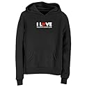 Sweatshirt Woman Black " I Love Viloyati Khatlon " Tajikistan City
