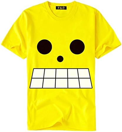 F&C ONE PIECE Anime Shirts 6 Yellow L