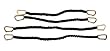 Mini Shockle Elastic Strap (4 Pack-Black)