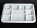 Ten Compartment Disposable Plastic Plate
