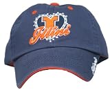 Women`s University of Illinois Rhinestone Heart Cap