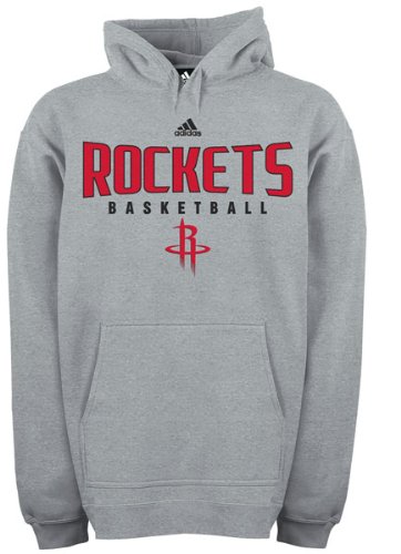 adidas Houston Rockets Ash Absolute Hoody Sweatshirt (Small)