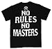 Sons Of Anarchy No Rules No Masters Samcro SOA Officially Licensed Adult T-Shirt