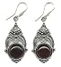 Sterling Silver Cherry Amber Earrings