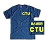 24 Twenty Four shirt CTU Jack Bauer Tshirt Blue