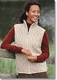 Hand-Knit Aran Vest