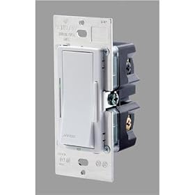 Click here to buy Leviton VZI06-1LZ Vizia 600-Watt 120-Volt AC Incandescent Dimmer with LED Locator and... by Leviton.