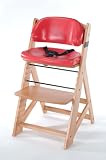 Keekaroo Height Right High Chair With Comfort Cushion Set - Cherry
