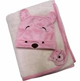 Pooh Blanket & Beanie Hat - Pink