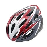  : Giro Transfer Sport Bike Helmet (Red/Gunmetal, Universal Fit)