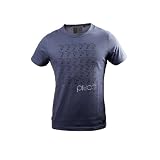 Pitico Fair Trade T-Shirt Grau/Blau - Wallpaper Black - Slim Fitvon "Pitico"