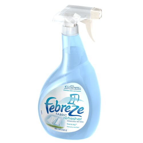Febreze Fabric Refresher, Linen & Sky, Case Pack, Ten - 27.0 FL.OZ Bottles (270 Ounces)