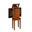 4 Drawer Jewelry Armoire - Oak&nbsp;