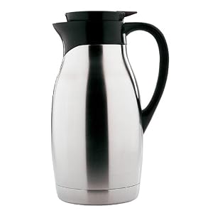 Copco 2 Quart Thermal Capacity Brushed Stainless Steel Carafe by Copco