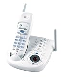 GE 27992GE1 2.4 GHz Analog Cordless Phone with Digital Answering System (White)