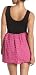 Trixxi Juniors' Tank Dress With Ruffle Skirt,Black/Pink,Small image 1