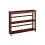 Mission 45"w Bookshelf Two shelf Walnut