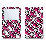 Skully Pink Design iPod classic 80GB/ 120GB Protector Skin Decal Sticker