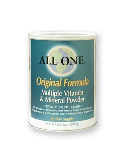 All One Powder Multiple Vitamins & Minerals, Original Formula, 2.2-Pound Can
