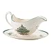 Spode Christmas Tree Sauce Boat and Stand