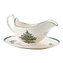 Spode Christmas Tree Sauce Boat and Stand