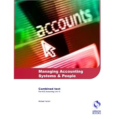 Managing Accounting Systems & People (AAT/NVQ Accounting)