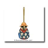 Beach Board Meeting Toilet Bowl Brush by Blonder Home Accents