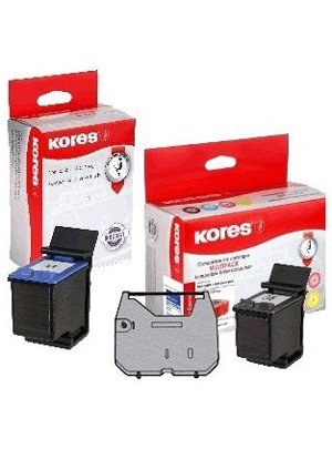 Kores wiederbefüllte hp-Tintenpatrone C9351A, schwarz VE=1