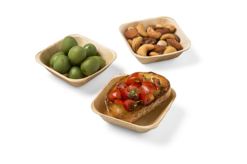 Leafware Square Plate/Mimi (25 Pack), 3