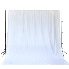 10x10 Ft Photography Black Background Muslin Photo Studio Backdrop