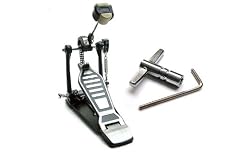 Bass / Kick Drum Pedal: Single Pedal, Double Chain Drive with Single Spring Recoil