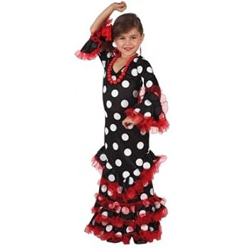 Déguisement danseuse de flamenco fille - 10 à 12 ans