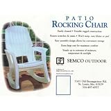 Patio Resin Rocking Chair