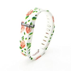 NIUTOP Fitbit Flex Wristband Wrist Band Bracelet with Clasp Replacement Accessory for Fitbit Flex Activity and Sleep Tracker (Rose, Small)