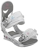 Lamar MX150 08 Women's Hard Snowboard Bindings - White