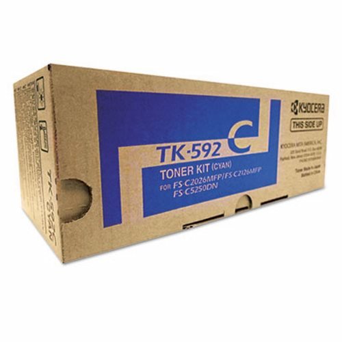 KYOTK592C - Kyocera TK-592C Toner Cartridge - Cyan