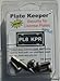 Plate Keeper License Plate and Frame Security Kit for Asian and Some European Vehicles (Metric)