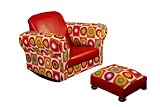 Review Chelsea Delain 1096-sm / Chelsea Delain Mod Child's Rocker and Ottoman