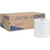 Kimberly-Clark Scott 02000 High Capacity Hard Roll Towel, 8" Width x 950' Length, 1.75" Core Size, White (Case of 6)