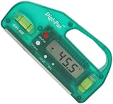 DigiPas Handy Pocket Digital Spirit Level/ Angle Finder / Digital Protractor (10.7cm long/0.1 Degree Resolution)-DWL80E
