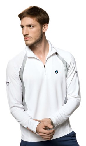 BMW Yachtsport Herren Funktions- Langarm Shirt, weiss, XS, 80 30 2 153 538 Preisvergleich
