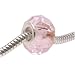 Faceted Glass Bead Fits Pandora Rose Pink 14mm (1)