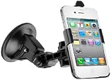 DAS ORIGINAL YAYAGO STARTER SET F�R Ihr Apple iPhone 4 4G : Halter KFZ Halterung 360 grad drehbar f�r Ihr Apple iPhone 4 4G KFZ Halter Autohalterung + Kfz Ladekabel MIT AUFROLLFUNKTION f�r Ihr Apple iPhone 4 4G + Sportliche Oberarmtasche + yayago Lanyard - 