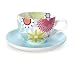 Portmeirion Crazy Daisy Jumbo 20-Ounce Cup & Saucer Set