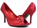 RED Satin Lace Peep-Toe Pumps Sexy Heels Womens