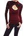 PattyBoutik Strips Crew Neck Long Sleeve Sweater Knit Tops